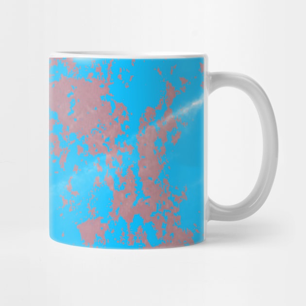 Blue red watercolor shapes art design by Artistic_st